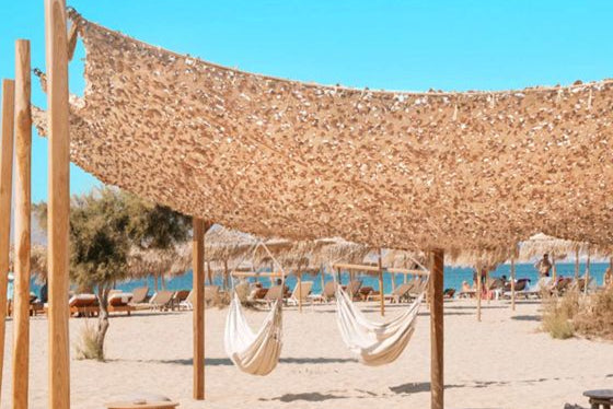 Δίχτυ Παραλλαγής 3x4m Μπέζ 180 gr/㎡