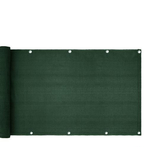 Δίχτυ Μπαλκονιού 160gr/m² Πρασινο 1.20x6m Με Κρίκους