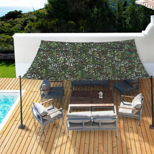 Δίχτυ Παραλλαγής 2x3m Πράσινο Καμουφλάζ 180 gr/㎡